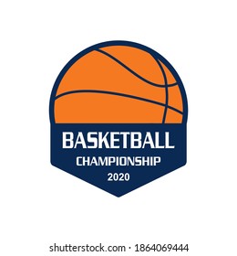 Basketball-Vektorgrafik, Sport-Logo-Vektorgrafik