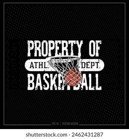 Basketball, Vintage Basketball, Ball, Sports Emblem, Team, Net, Athletic Department, Sport