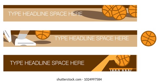 Basketball Web Banners