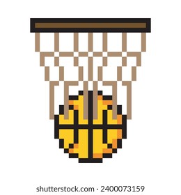 Basketball wird mit Pixelkunst-Design ins Spiel kommen
