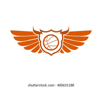basketball wing image vector
