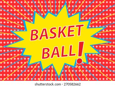 basketball,Illustration, vector