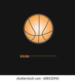 basketball.vector illustration.