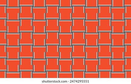 basketry pattern, orange gray pattern with stripes windmill, turbine patchwork pattern repeat seamless patter, design for fabric print or wallpaper or backdrop background