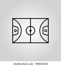 Baskteball arena icon
