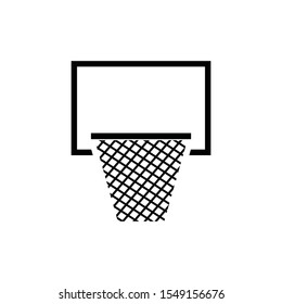 baskteball icon vector isolated sign symbol