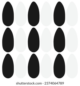 Arroz Basmati cerca. Fondo de arroz con arroz blanco jazmín aislado, vista superior, fondo de comida. Vector.