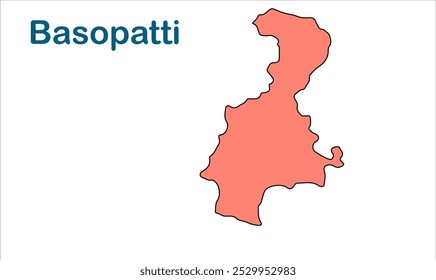 Basopatti subdivision map, Madhubani District, Bihar State, Republic of India, Government of Bihar, Indian territory, Eastern India, politics, village, tourism