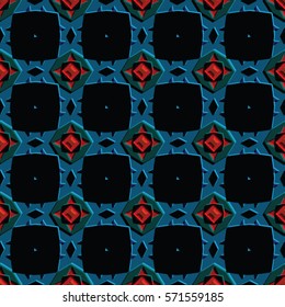Bas-relief, optical illusion. Colorful endless texture with shadow. Architectural background. Geometric vector pattern for website, corporate style, party invitation, wallpaper, interior design
