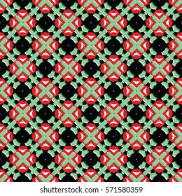 Bas-relief, optical illusion. Colorful endless texture with shadow. Architectural background. Geometric vector pattern for website, corporate style, party invitation, wallpaper, interior design