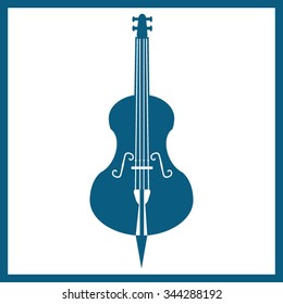 Bass blue icon