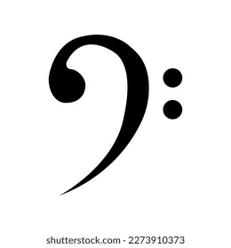 Vector de arpa de bajo. Icono del inicio del vector de estado musical. Icono para vector de melodía.