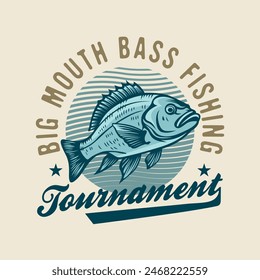 Logo del torneo del club de pesca