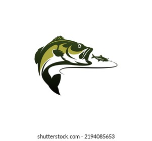 1,149 Largemouth logo fish Images, Stock Photos & Vectors | Shutterstock