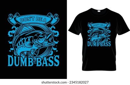 Bass Fishing T-shirt Design Gifts