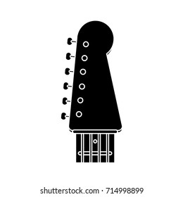 bass guitar flat icon
