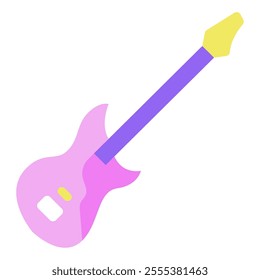 Bass Guitar icon for web, app, infographic, etc