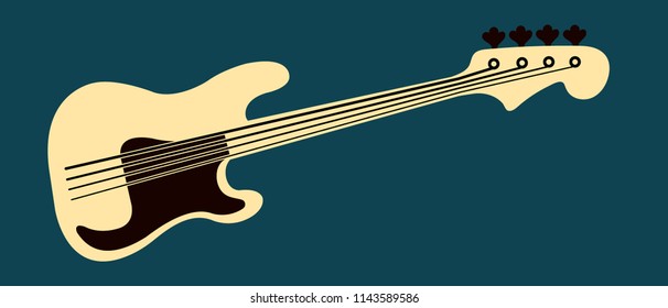 bass guitar logo