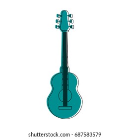 bass guitar musical instrument icon image