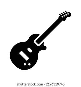 Bass Guitar Vector Icon Illustration