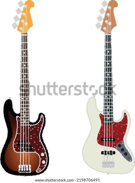 Bass is one of the important parts responsible\
for the low range in a song. The strings used for the electric bass\
are four thick steel strings, and the sound is produced by plucking\
these strings.