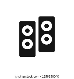 bass stereo vector icon