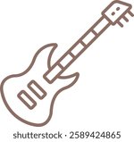 Bass vector icon. Can be used for printing, mobile and web applications.