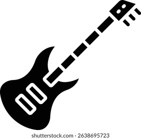 Bass vector icon. Can be used for printing, mobile and web applications.