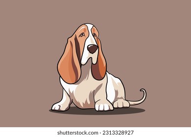 Basset Hound cute dog