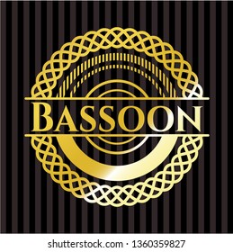 Bassoon gold emblem