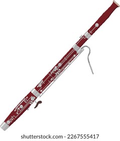 The bassoon is a member of the double reed family of woodwind instruments. Also called a bassoon.