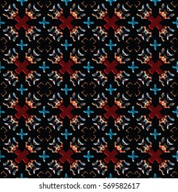 Bass-relief, optical illusion. Colorful endless texture with shadow. Architectural background. Geometric vector pattern for website, corporate style, party invitation, wallpaper, interior design