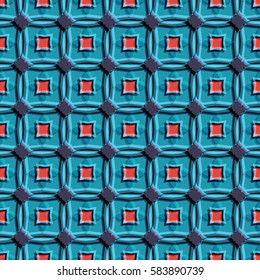 Bass-relief, optical illusion. Colorful texture with shadow. Geometric vector pattern for website, corporate style, party invitation, wallpaper, interior design