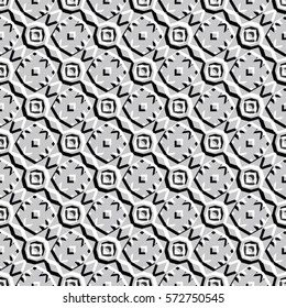 Bass-relief optical illusion. Endless texture with shadow. Geometric vector pattern for website, corporate style, party invitation, wallpaper, interior design