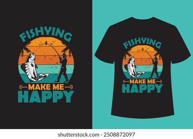 Bast Fishing T-Shirt Design, Fishing Design 