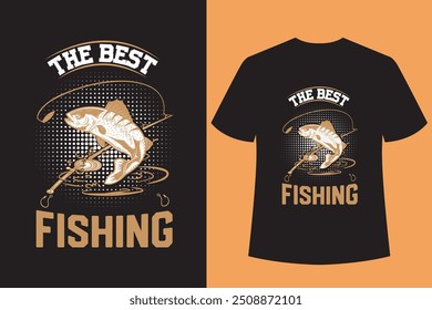 Bast Fishing T-Shirt Design, Fishing Design 