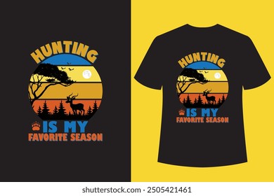 Bast Hunting T-Shirt Design, Hunting Design 