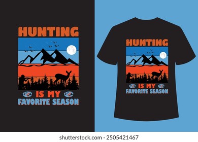 Bast Hunting T-Shirt Design, Hunting Design 