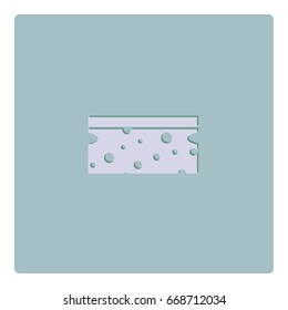 Bast icon, web design element