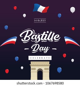 Bastille Day Balloons