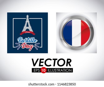 Bastille day design