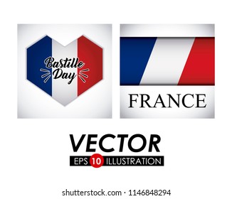 Bastille day design