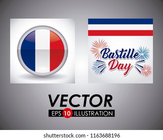 Bastille day design