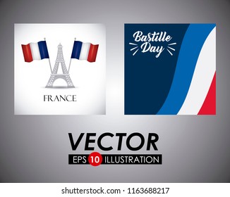 Bastille day design