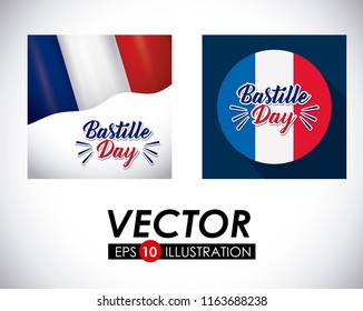 Bastille day design