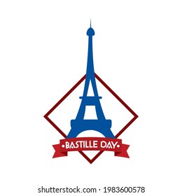 bastille day eiffel tower symbol