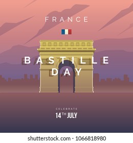 Bastille Day Gate Arc