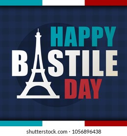 Bastille day illustration