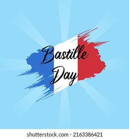 Bastille Day illustrations for Bastille Day celebrations, posters, greeting cards, social media posts and more