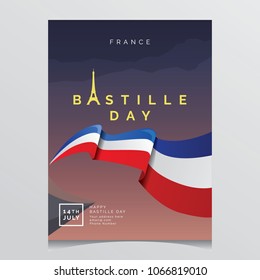 Bastille Day La Parisian Poster